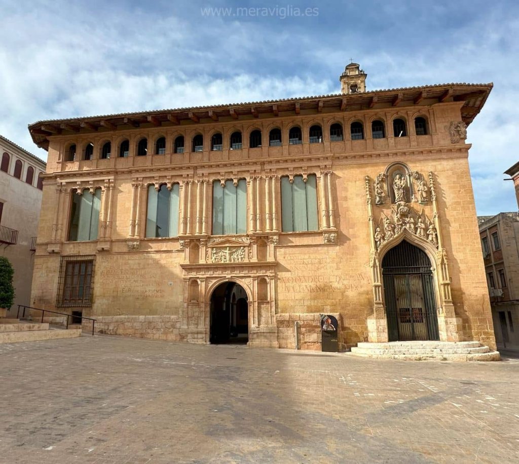Hospital Reial, one of the most beautiful buildings in Xàtiva.