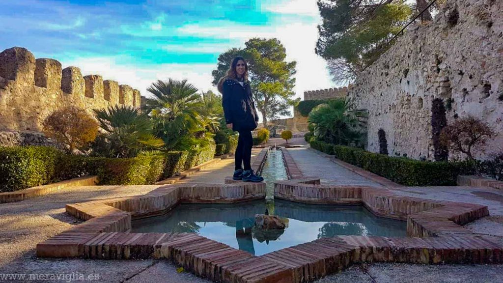 Inside the Castle of Xàtiva.